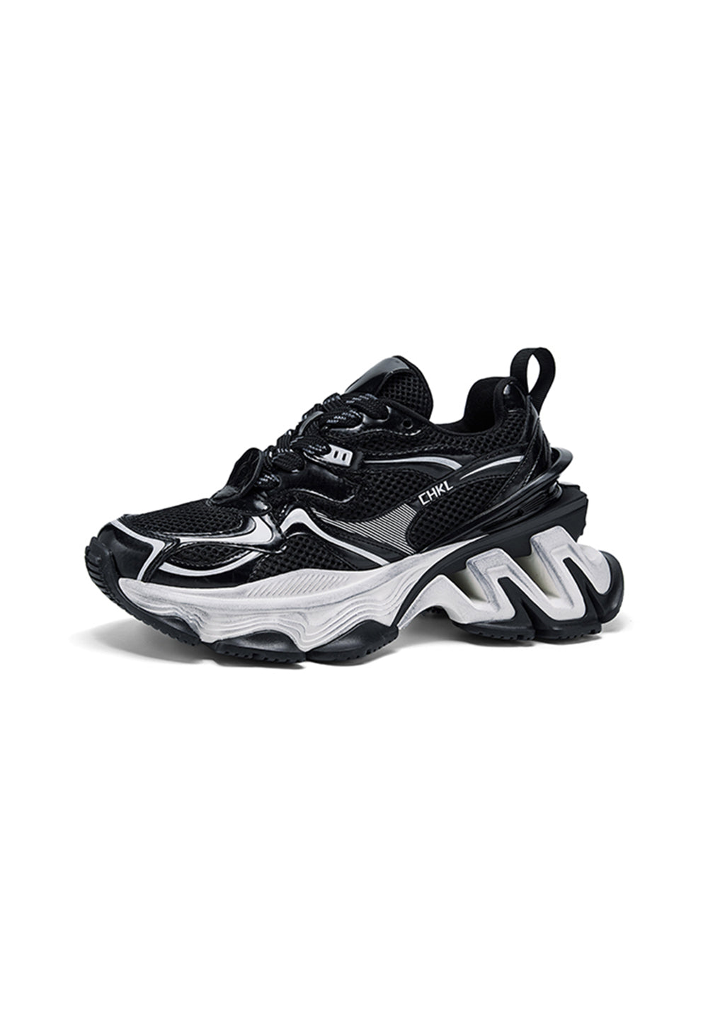 CHERYKALLY | Silver Metallic Dad Sneakers  - PSYLOS 1, CHERYKALLY | Silver Metallic Dad Sneakers , Chunky Sneakers, CHERYKALLY, PSYLOS 1